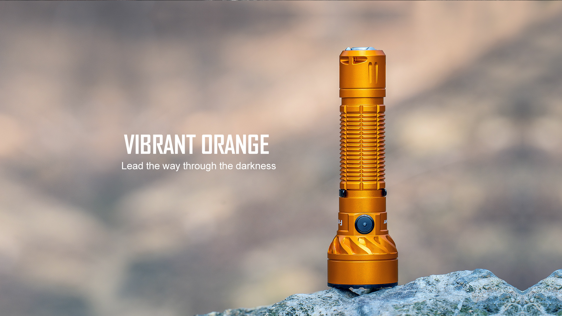 Freyr Orange Multi Coloured Tactical Torch